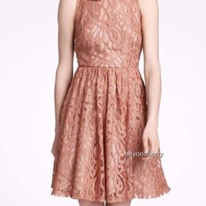 SALE Rust & glitter Anthropologie Mariposa dress
